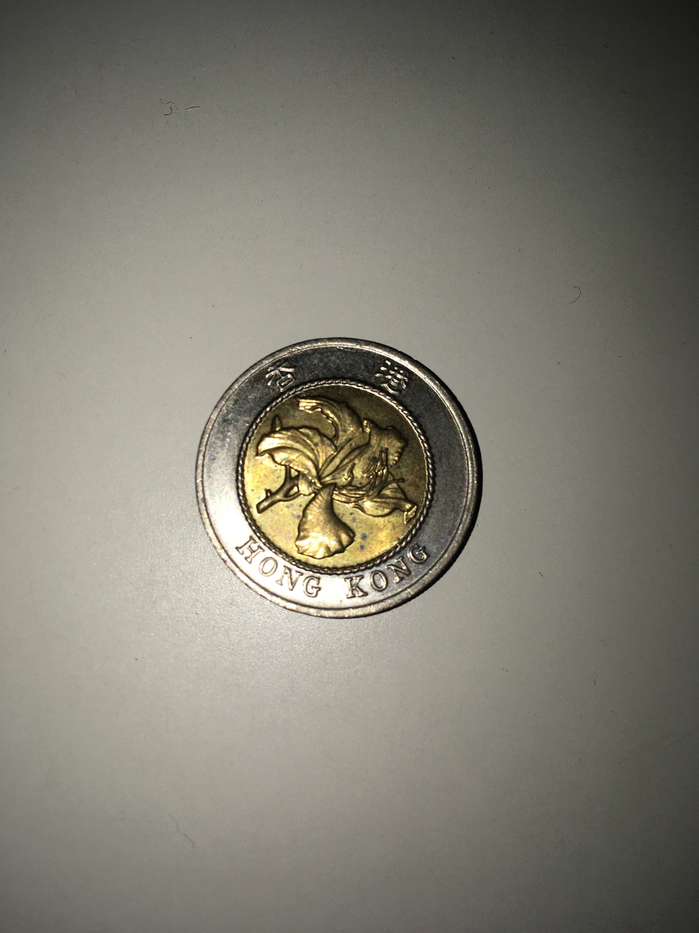 香港の10ドルはこんな感じ 家にある古銭とかコインを調べてみた